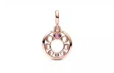 Pandora Crescent Moon Pendant Rose Gold