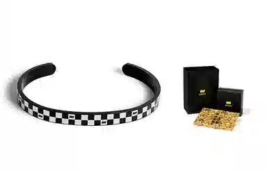 Mover Chessboard Bangle
