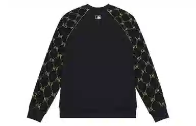 MLB Monogram 24FW Black Sweatshirt