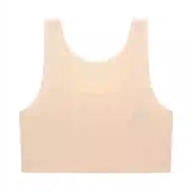 初高中发育青少年内衣欧迪芬 简约透气无痕背心加宽弹力不跑位不漏点贴合不卷边文胸 女款