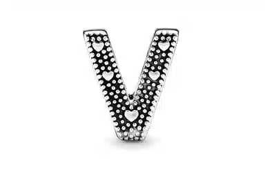 Pandora Moments V Charm Silver
