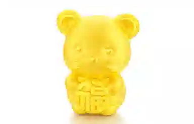 老庙 时尚气质百搭 足金 按克计价 黄金吊坠 女款