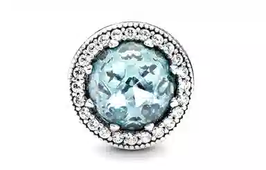 Pandora Glacier Blue Star Charm