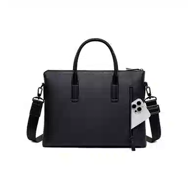 HLA Business Leather Briefcase