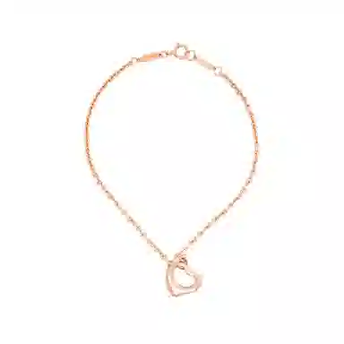 TIFFANY CO. Elsa Peretti Open Heart 18K