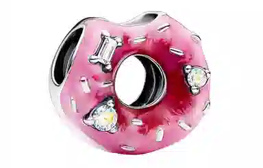 Pandora Donut Charm 925 Silver