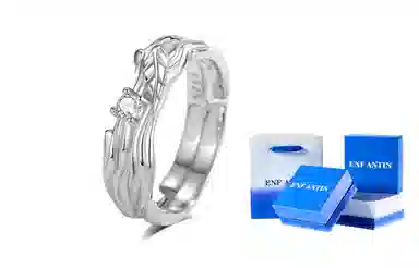 ENFANTIN Leaf Ring S925 Silver