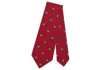 GUCCI Bee Tie Red Gift Box