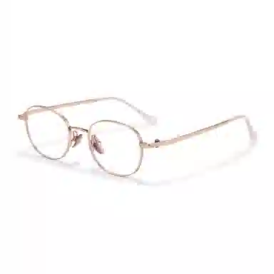 【联系客服可选配镜套餐】 佐川 超轻钛框宽边轻奢复古无压精致 椭圆形 光学镜架 男女同款情侣款
