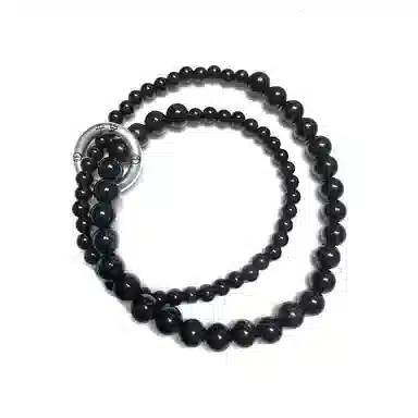 饰伴 新中式国风如鱼得水平安扣手链 复古国潮小众设计感百搭串珠手饰 手串 女款