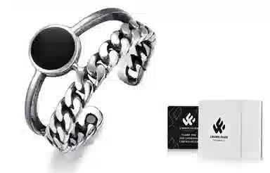 L’Estate Felice LF Black Eye Ring S925 Silver