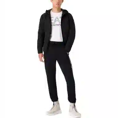 Emporio Armani EA7 Logo Long Sleeve T-Shirt