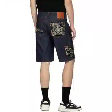 EVISU Denim Shorts