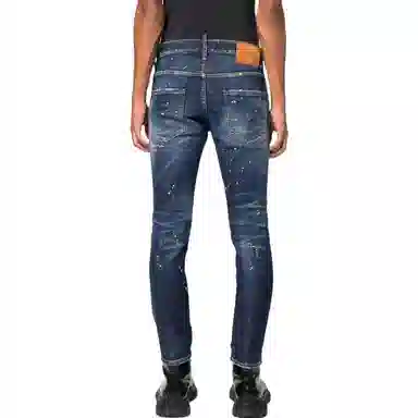 DSQUARED2 FW22 Straight Jeans Blue