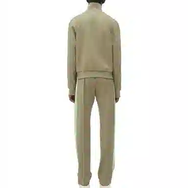 Bottega Veneta SS23 Striped Sleeve Jacket Green