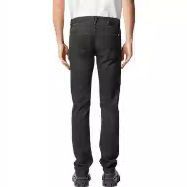 Versace Logo Slim Jeans Grey