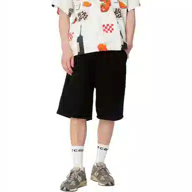 Carhartt WIP Double Knee Short Black
