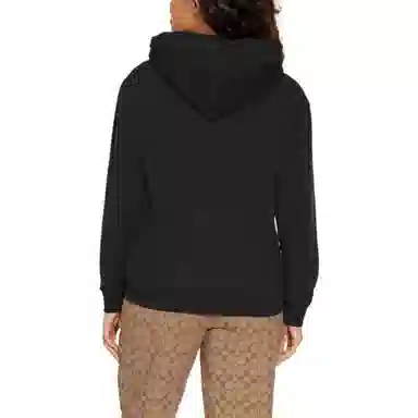 COACH Logo Print Pullover Black