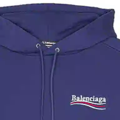 Balenciaga Hoodie Blue