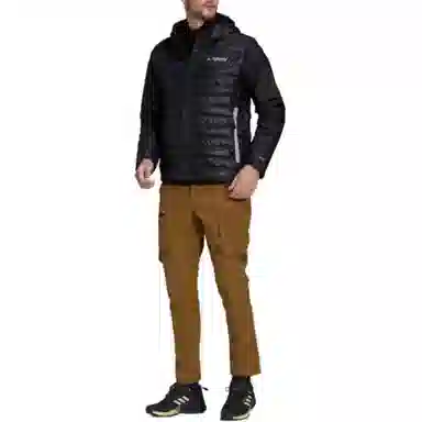 adidas Myshelter Down Hooded Jacket Logo