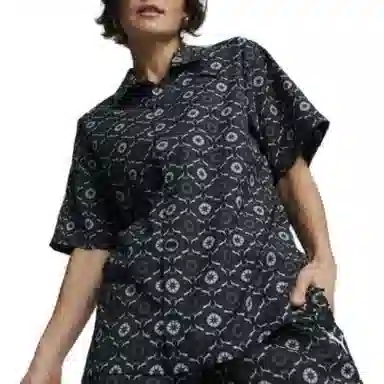 PUMA SS24 New Prep AOP Woven Shirt