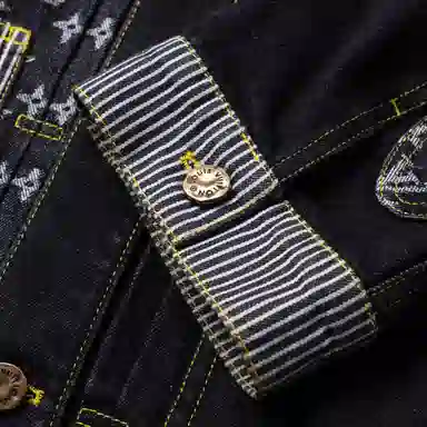 Louis Vuitton Denim Jacket Black