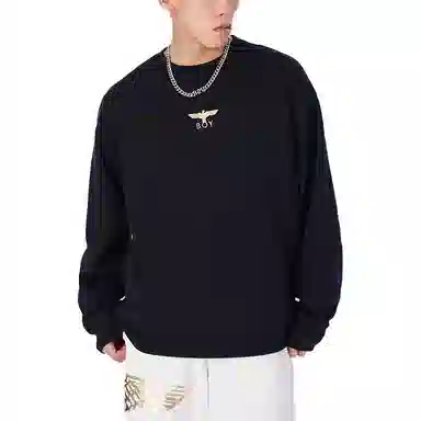 Boy London SS24 Gold Foil Crewneck Sweatshirt