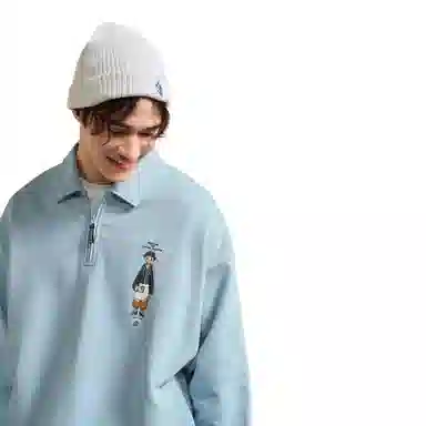 nautica white sail x POPBOY FW23 Logo