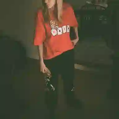 Drew House Lucky You Drew SS Tee T red