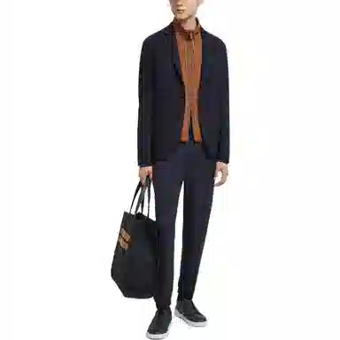 Zegna FW22 Navy Blazer