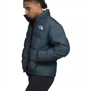 The North Face 92 Reversible Nuptse Denim Blue