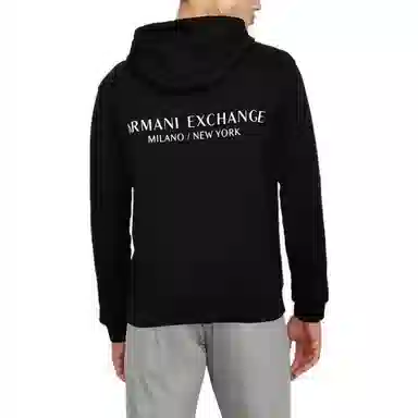 Armani Exchange Hoodie Black