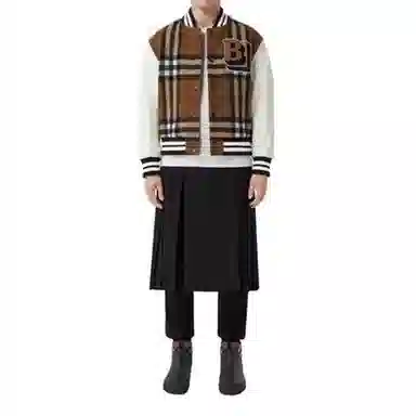 Burberry SS22 Logo Check Jacket Brown