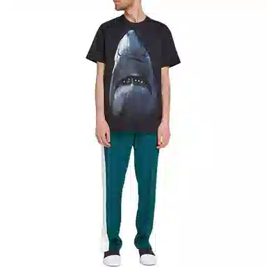 Givenchy Shark Print T-Shirt Black