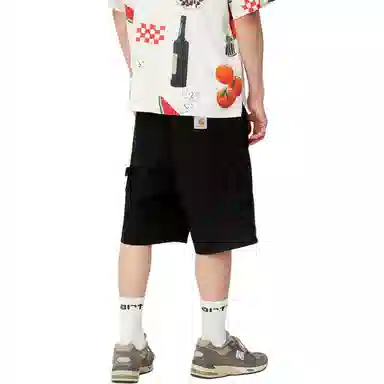 Carhartt WIP Double Knee Short Black