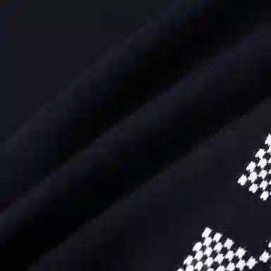 Louis Vuitton Racing Checkered Short Sleeve T-Shirt Black