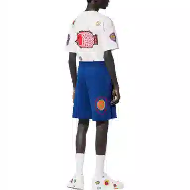 Louis Vuitton x Yayoi Kusama SS23 Shorts Blue
