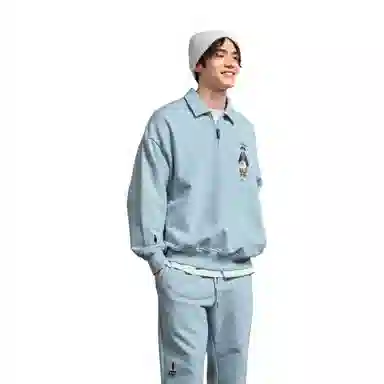nautica white sail x POPBOY FW23 Logo
