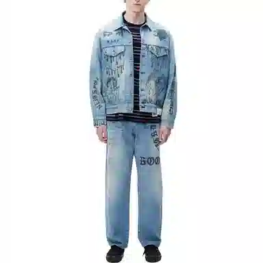 NEIGHBORHOOD FADE DENIM TYPE-3 JACKET
