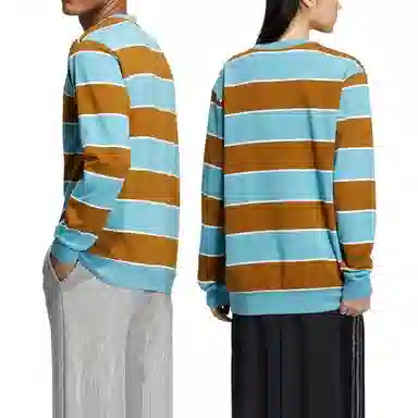 adidas Neo Crewneck Logo Sweatshirt Sandstorm