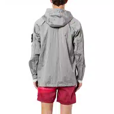 Stone Island SS22 Silver Nylon Jacket