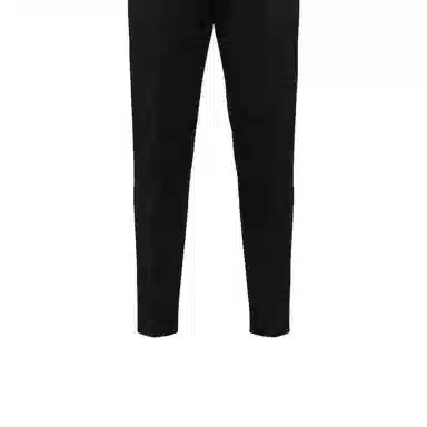 PRADA SS23 Solid Logo Track Pants Black