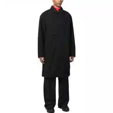 Y-3 FW22 Solid Zip Coat Black