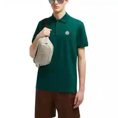 Moncler Polo Shirt Green