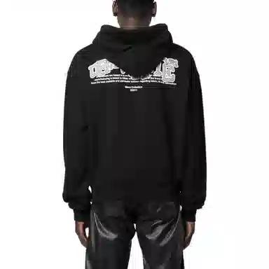OFF-WHITE SS22 Hoodie Black