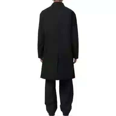 Y-3 FW22 Solid Zip Coat Black
