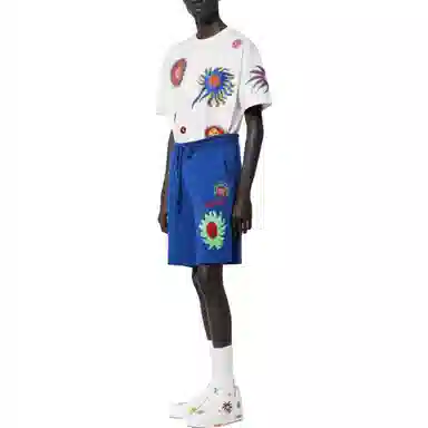 Louis Vuitton x Yayoi Kusama SS23 Shorts Blue
