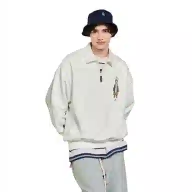 nautica white sail x POPBOY FW23 Logo
