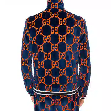 Gucci Logo Jacket Orange