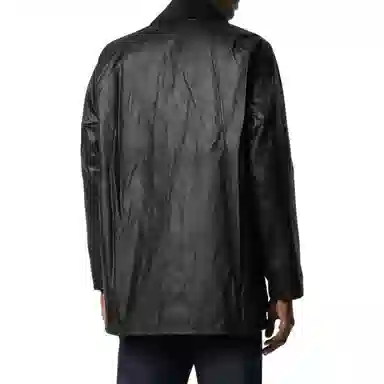 Barbour Waxed Jacket Black
